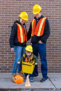 DIY Construction Worker Costume - Family Halloween Costume - Scratch and Stitch
