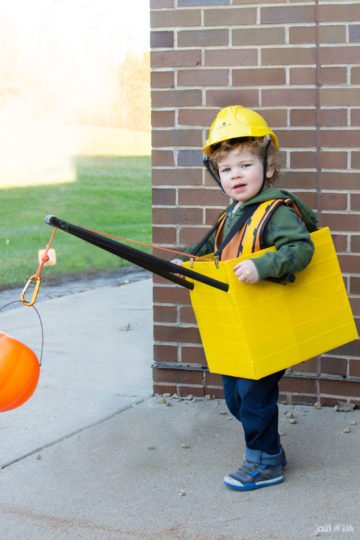 Toddler Halloween Costume | DIY Wrecking Ball Costume | Scratch and Stitch