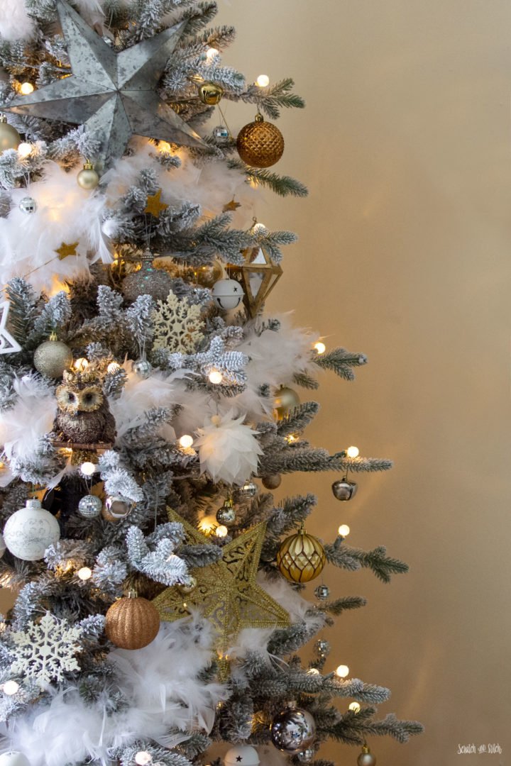 How to Make a Flocked Tree for Christmas