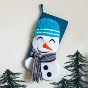 Free Christmas Stocking Pattern Download by Scratch and Stitch