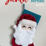 Free Santa Christmas Stocking Sewing Pattern