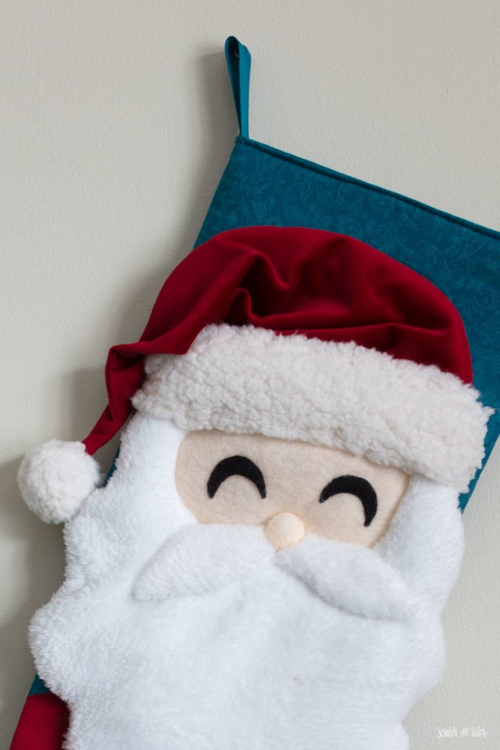 Santa Stocking - Making the Hat