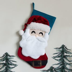 Santa Stocking Pattern Download by Scratch and Stitch