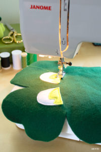 Shamrock Plush Sewing Pattern by Scratch and Stitch