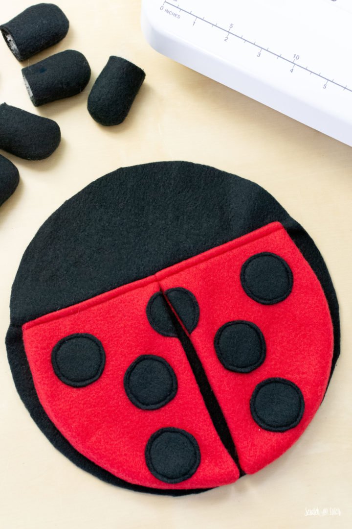 Free Ladybug Pattern with Wings