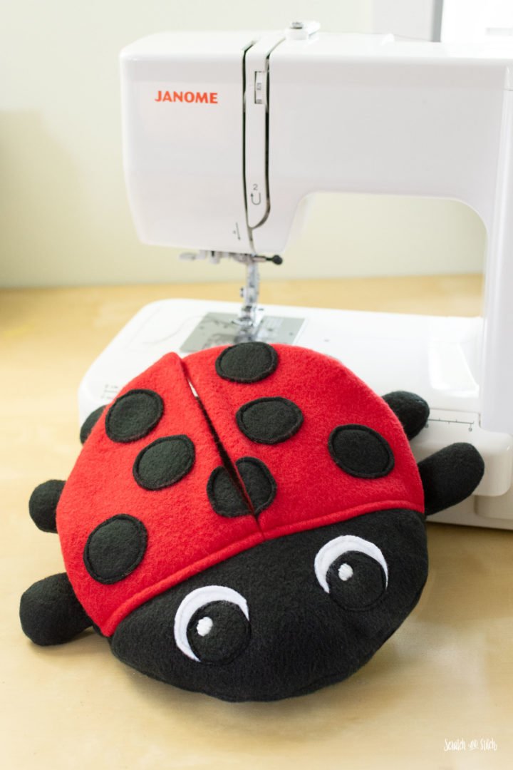 Ladybug Stuffed Animal Sewing Pattern