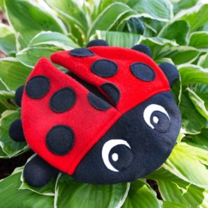 Ladybug Stuffed Animal Sewing Pattern