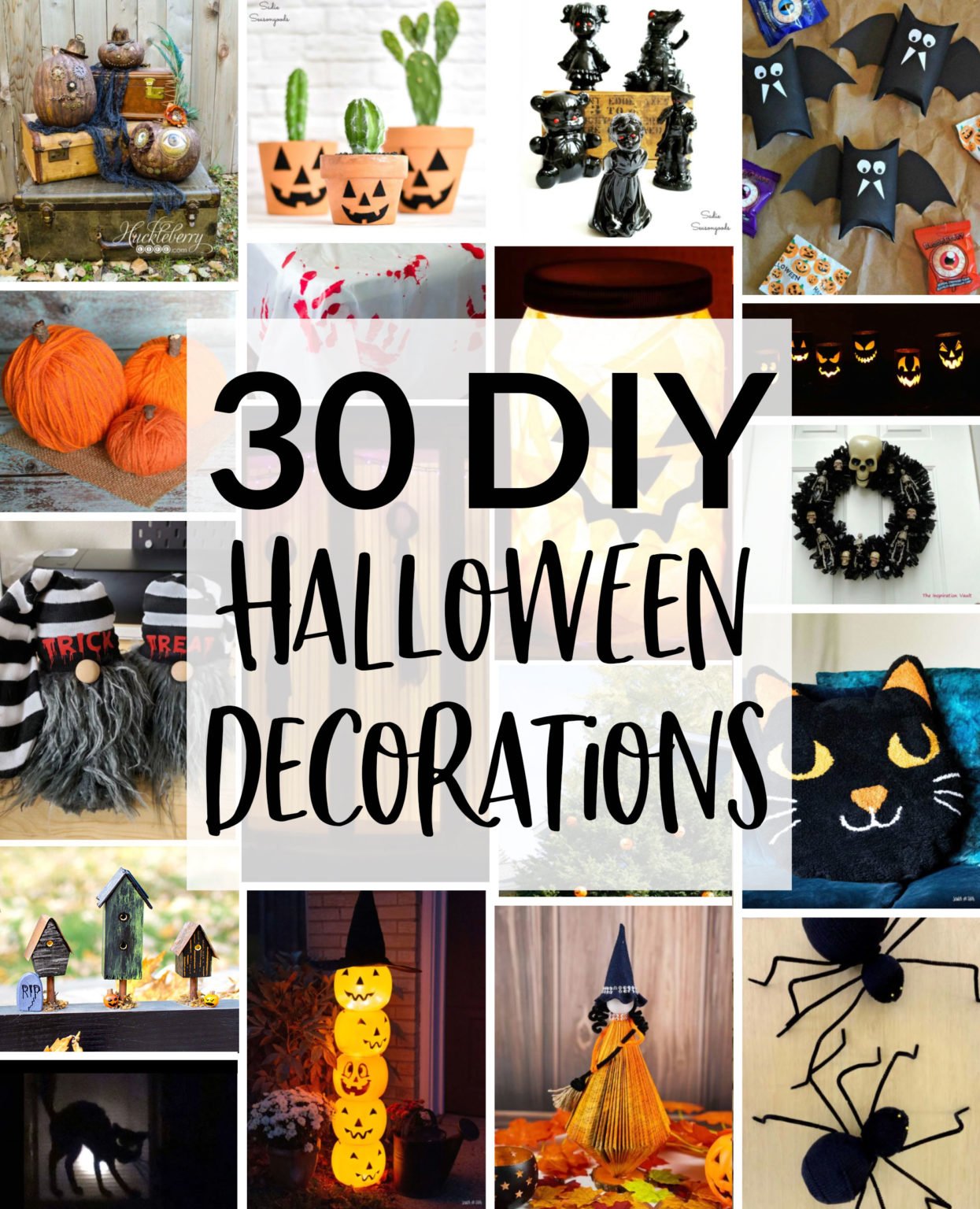 DIY Halloween Decorations: Haunted Birdhouses