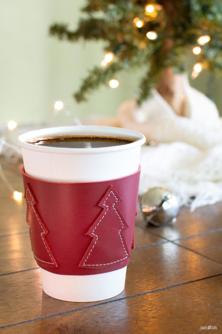 DIY Coffee Holders - Christmas Tree DIY
