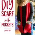 Easy Kids Scarf with Pockets