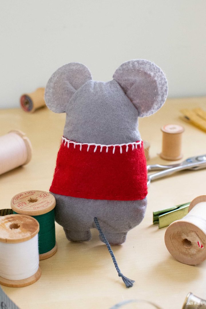 DIY Mouse Softie Toy