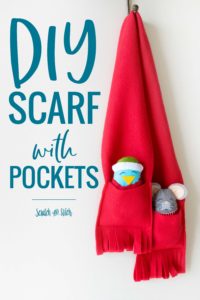 DIY Scarf with Pockets
