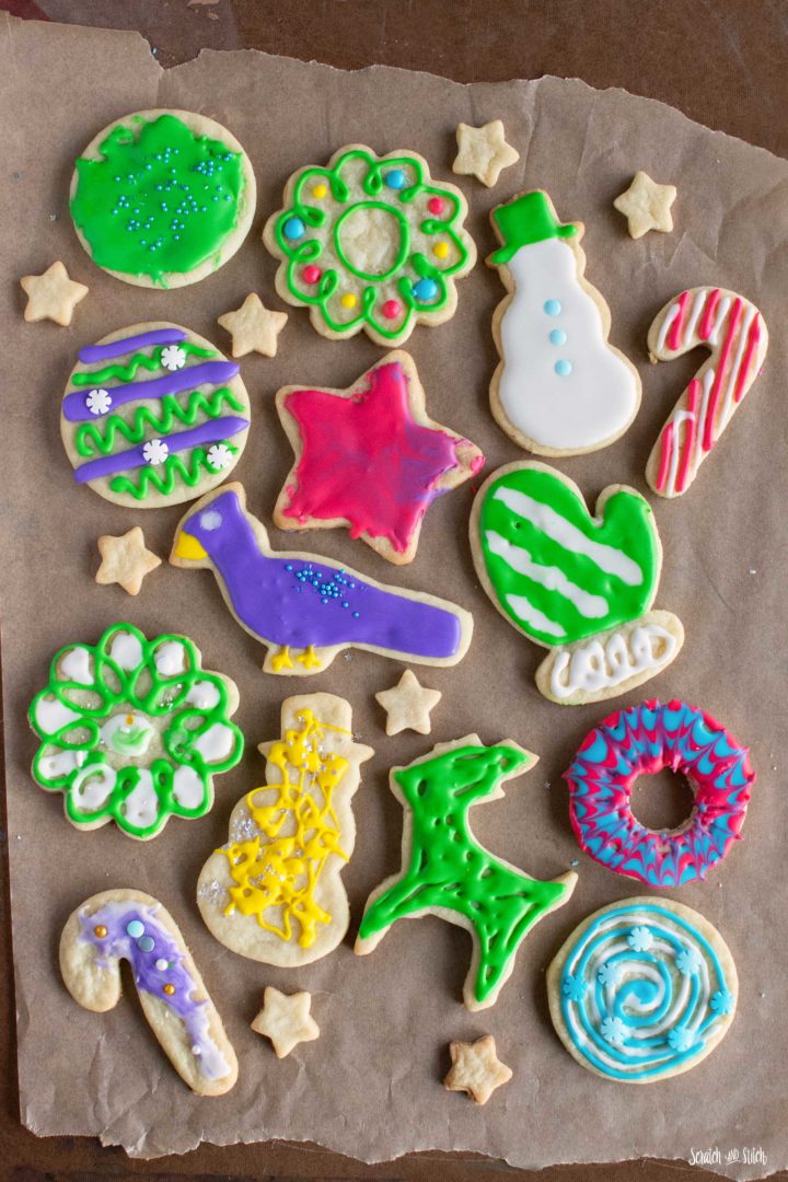 Easy Sugar Cookies with Royal Icing