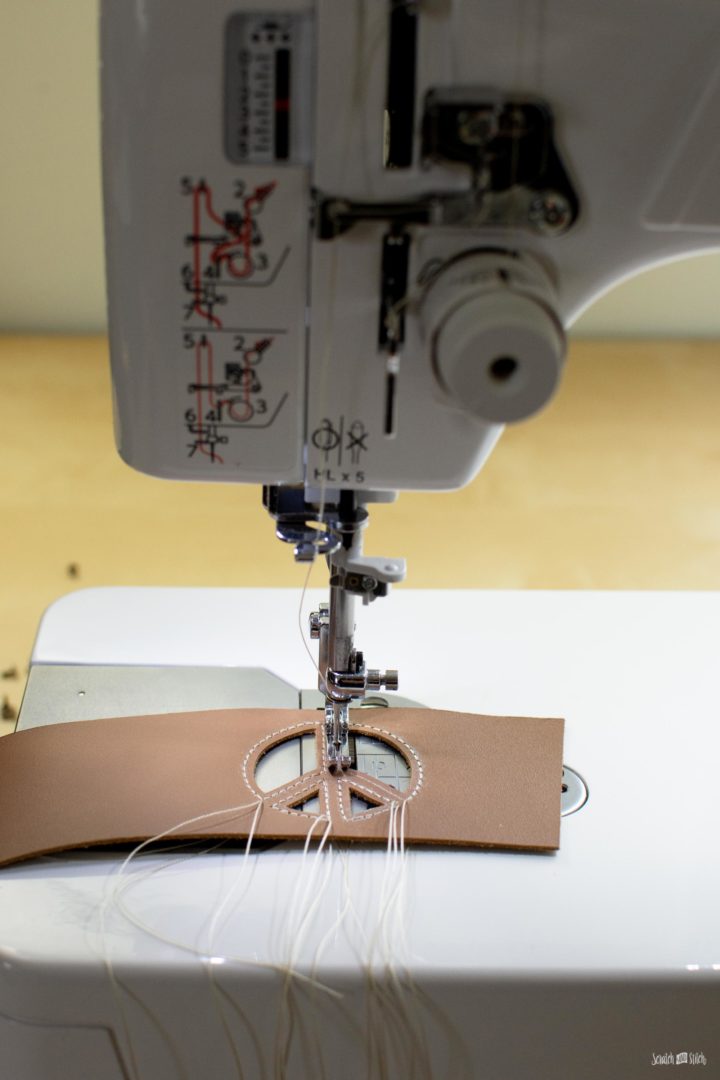 Sewing Leather on the Janome HD9