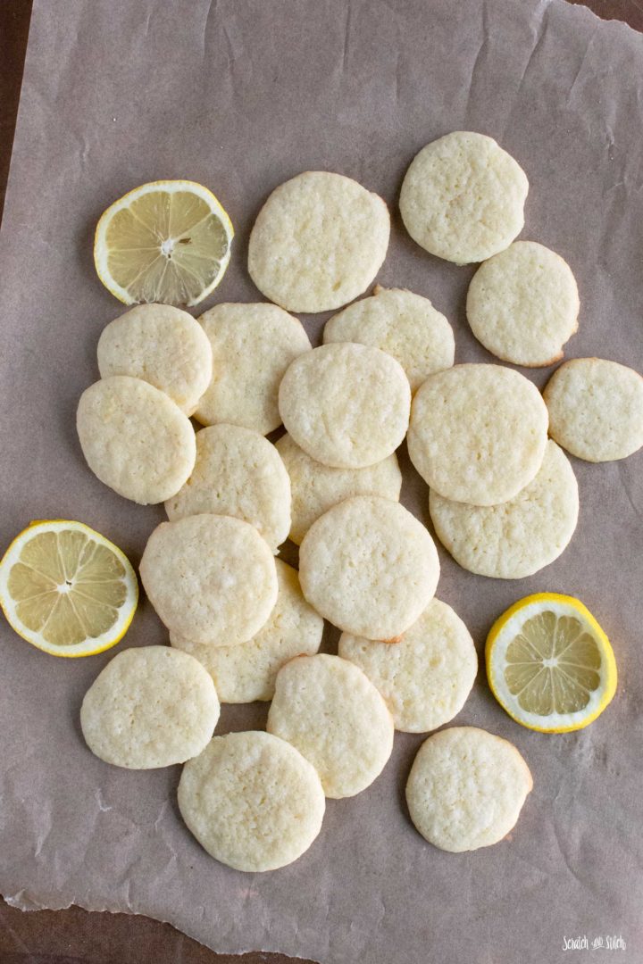 Lemon Drop Sugar Cookies