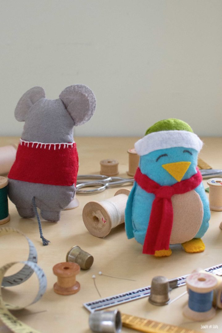 Plush Bird - Sew a Sofite Free Sewing Tutorial and Patterns