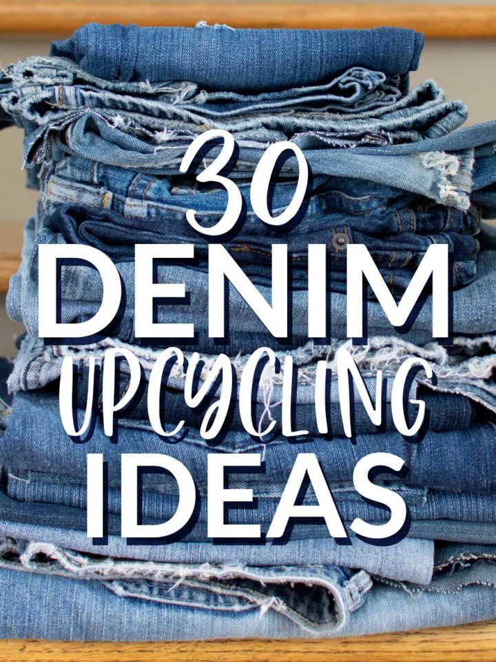 30+ Denim Upcycled Projects