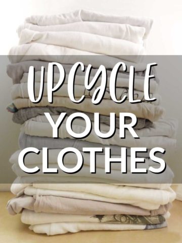 How to Upcycle Clothing