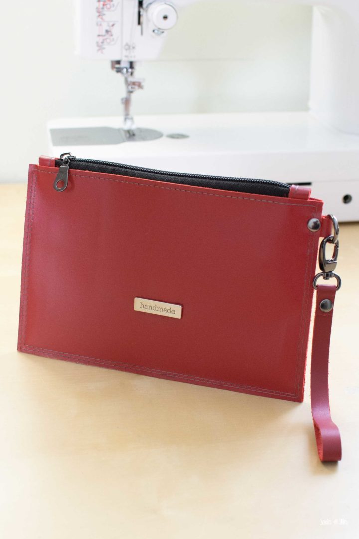 Simple Leather Clutch