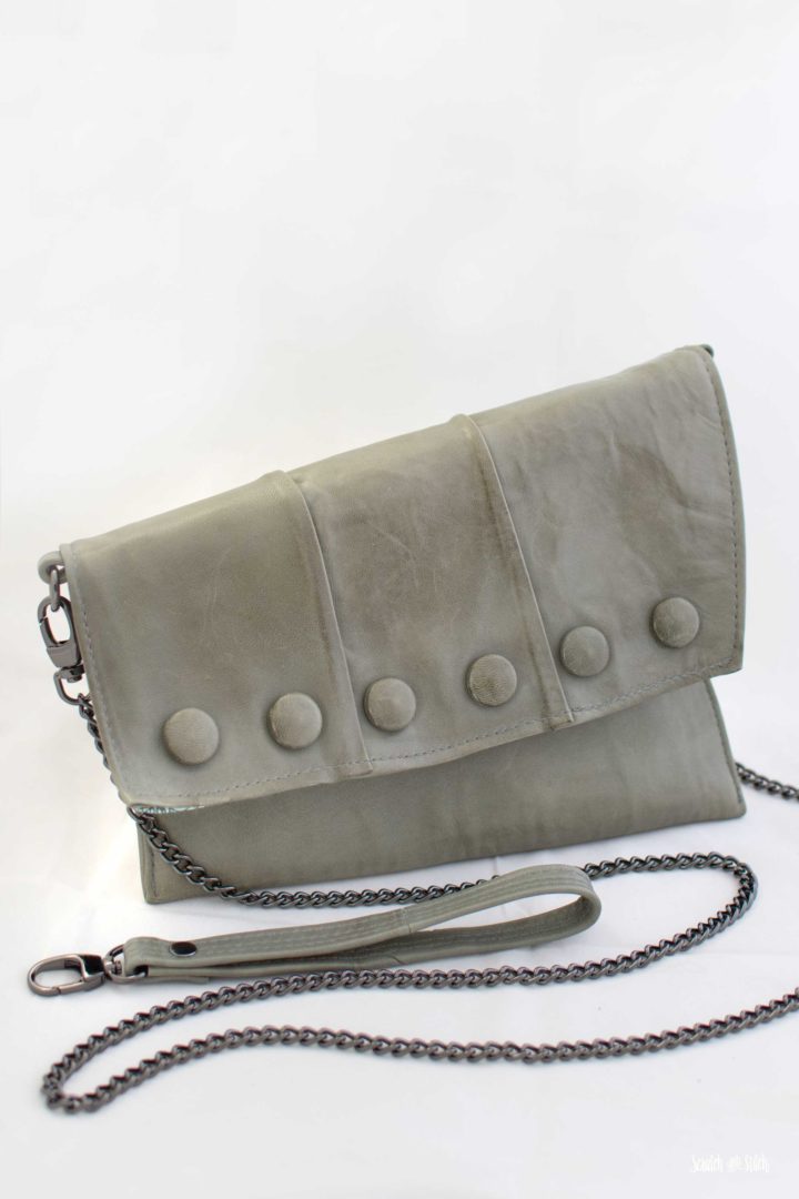 Upycled Purse from Leather Boots