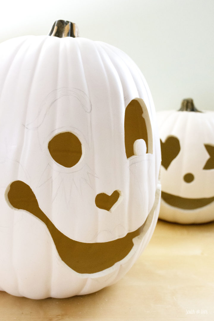 DIY Craft Pumpkin Jack O Lanterns
