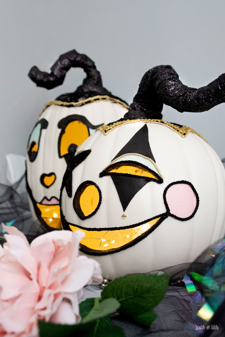 DIY Carved Halloween Craft Pumpkin Clown Jack O Lantern