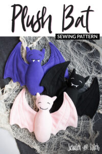 Plushie Sewing Pattern - Bat
