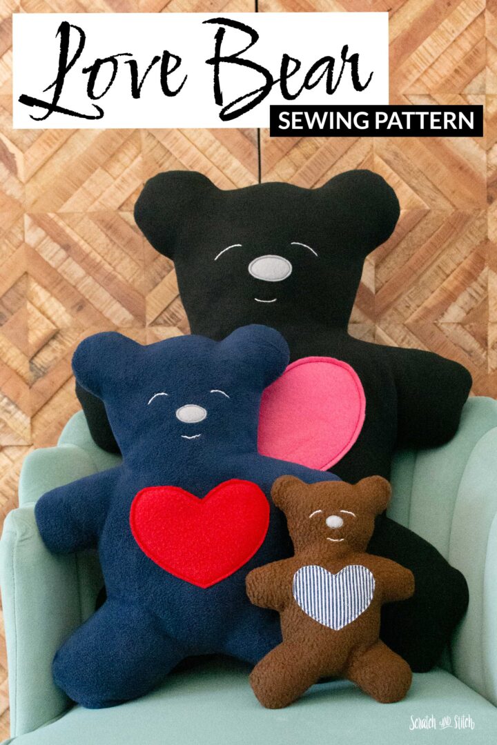 Love Bear Sewing Pattern