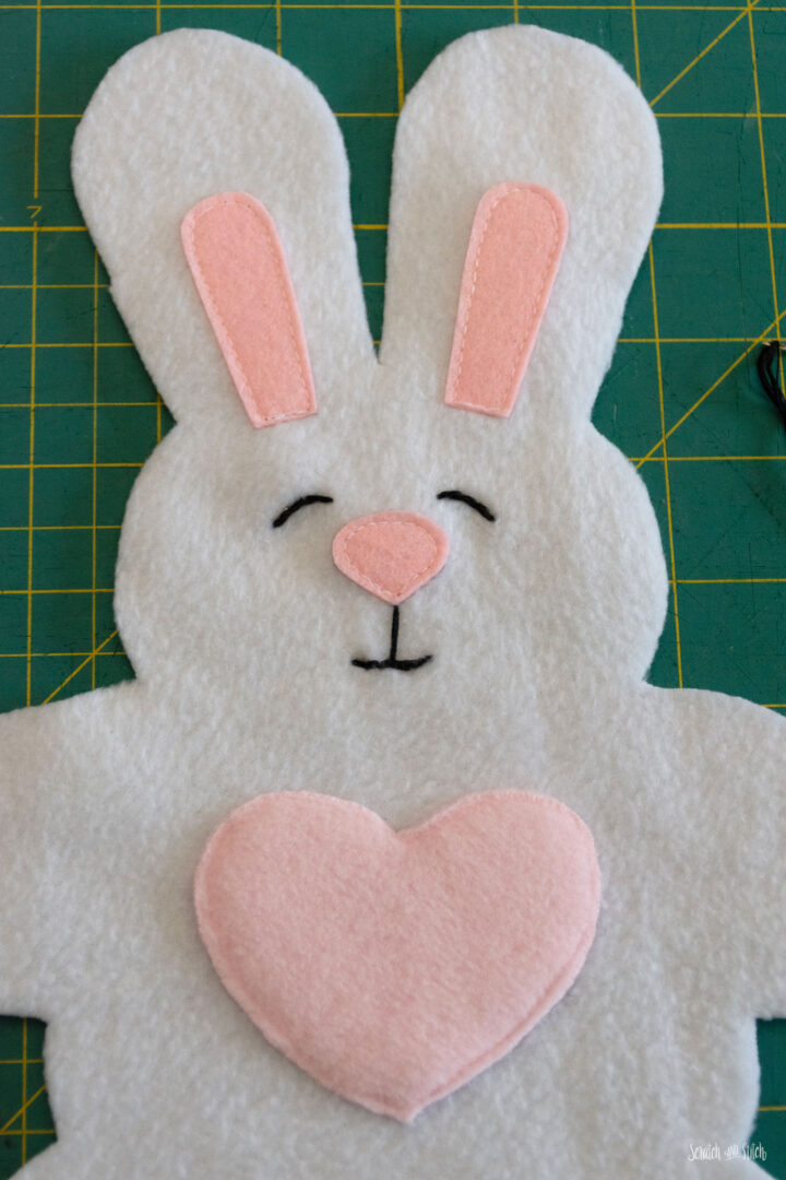 Plush Bunny Stuffed Animal Sewing Pattern