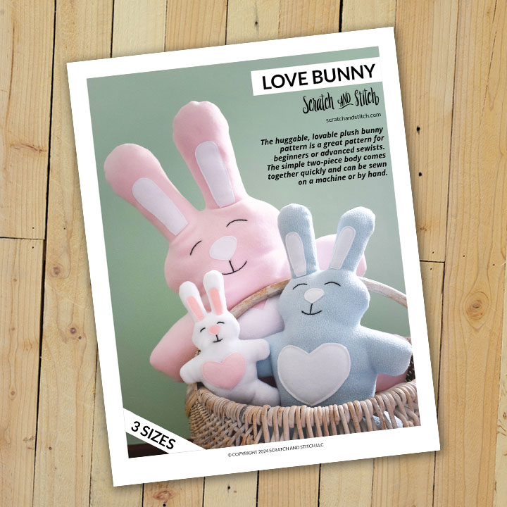 Love Bunny Sewing Patternv