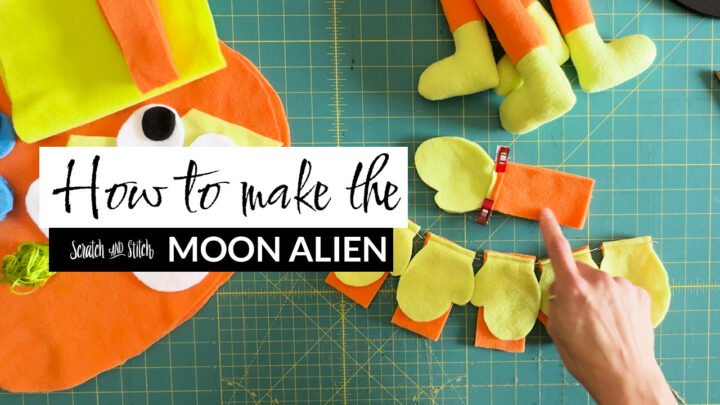 How to Make the Moon Alien Plush Video Tutorial