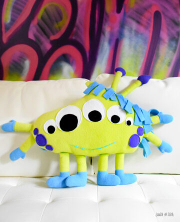 Easy Plush Alien Sewing Pattern