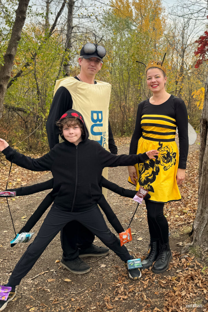 DIY Family Halloween Costumes - Pun Bugs